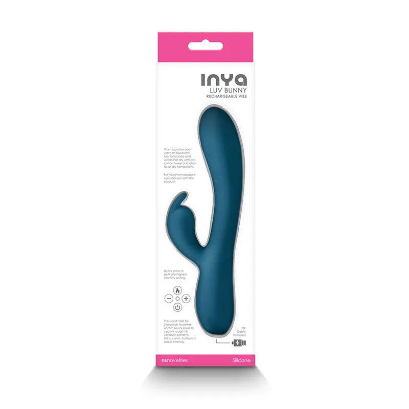 INYA Luv Bunny - Dark Teal - Take A Peek