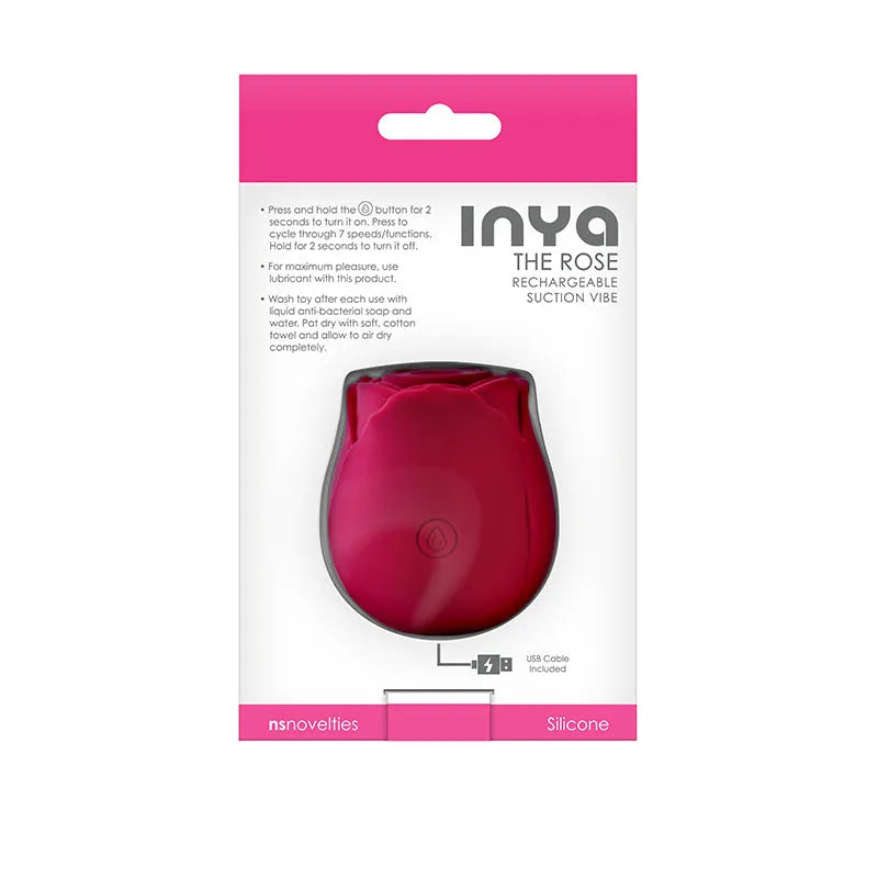 INYA The Rose -  -  Clitoral Air Pulsation Stimulator