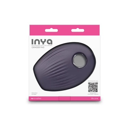 INYA Grinder - Grey - Grey USB Rechargeable Vibrating Grinding Pad with App Control