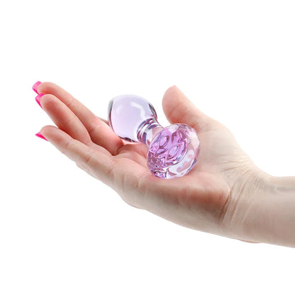 Crystal Gem -  -  9 cm Glass Butt Plug