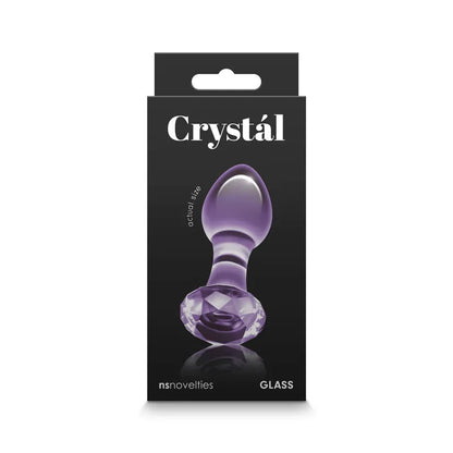 Crystal Gem -  -  9 cm Glass Butt Plug