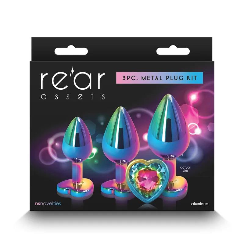 Rear Assets Trainer Kit - Multicolour - Rainbow Heart - Take A Peek