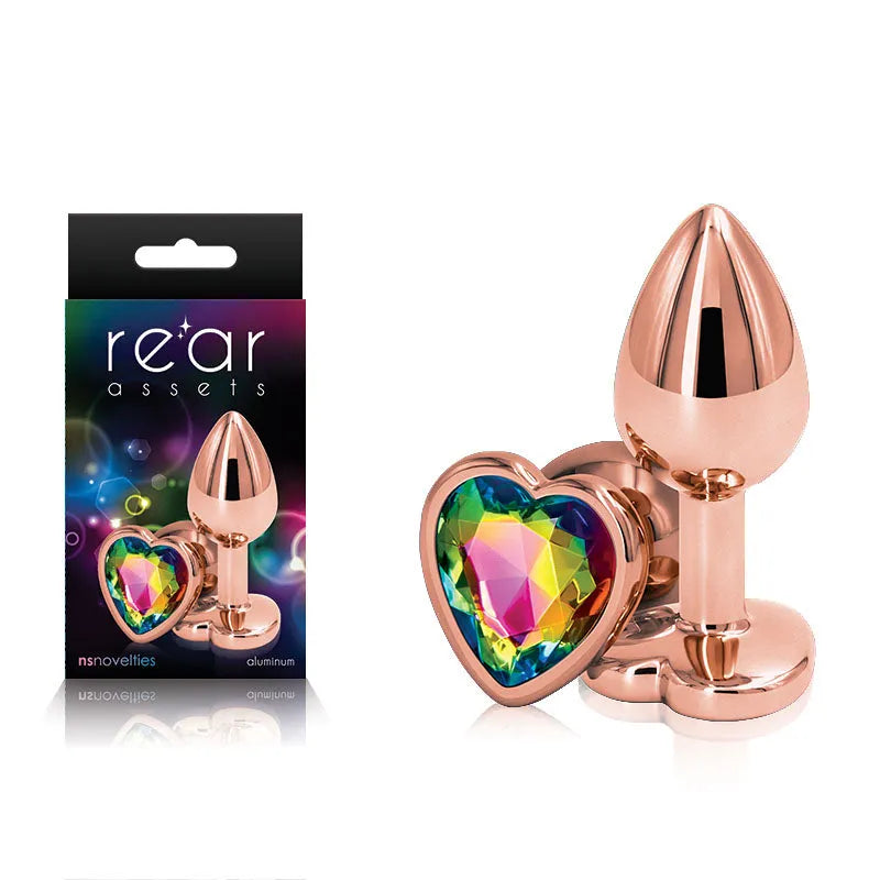 Rear Assets Rose Gold Heart Small - Take A Peek