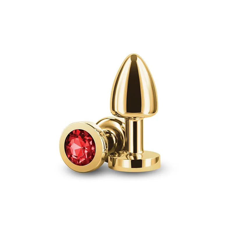 Rear Assets Petite - Gold with Red Gem - Take A Peek