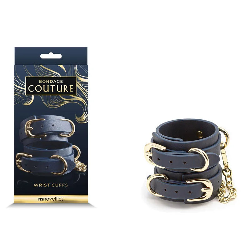 Bondage Couture Wrist Cuffs -  -  Restraints