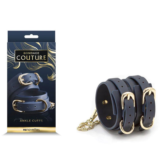 Bondage Couture Ankle Cuffs - - Take A Peek