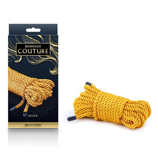 Bondage Couture Rope - Gold - Take A Peek