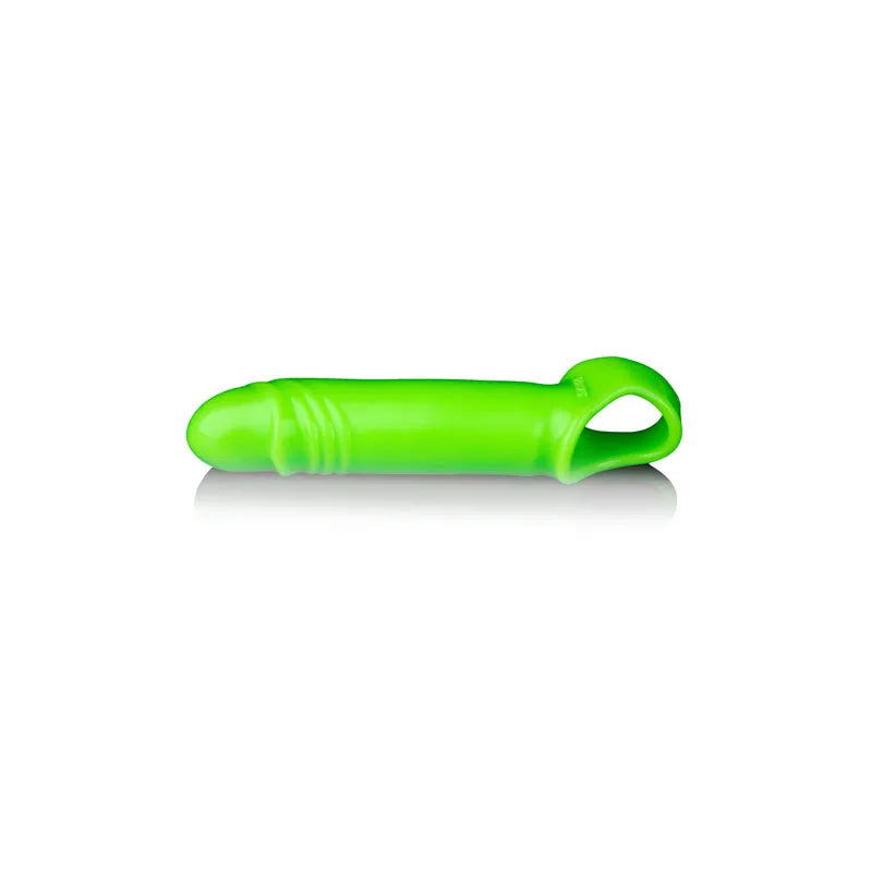 OUCH! Glow In The Dark Smooth Stretchy Penis Sleeve - Take A Peek