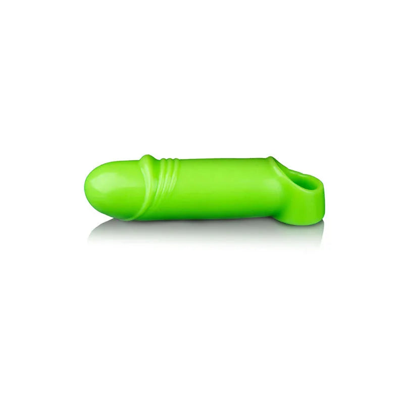 OUCH! Glow In The Dark Smooth Thick Stretchy Penis Sleeve - Take A Peek