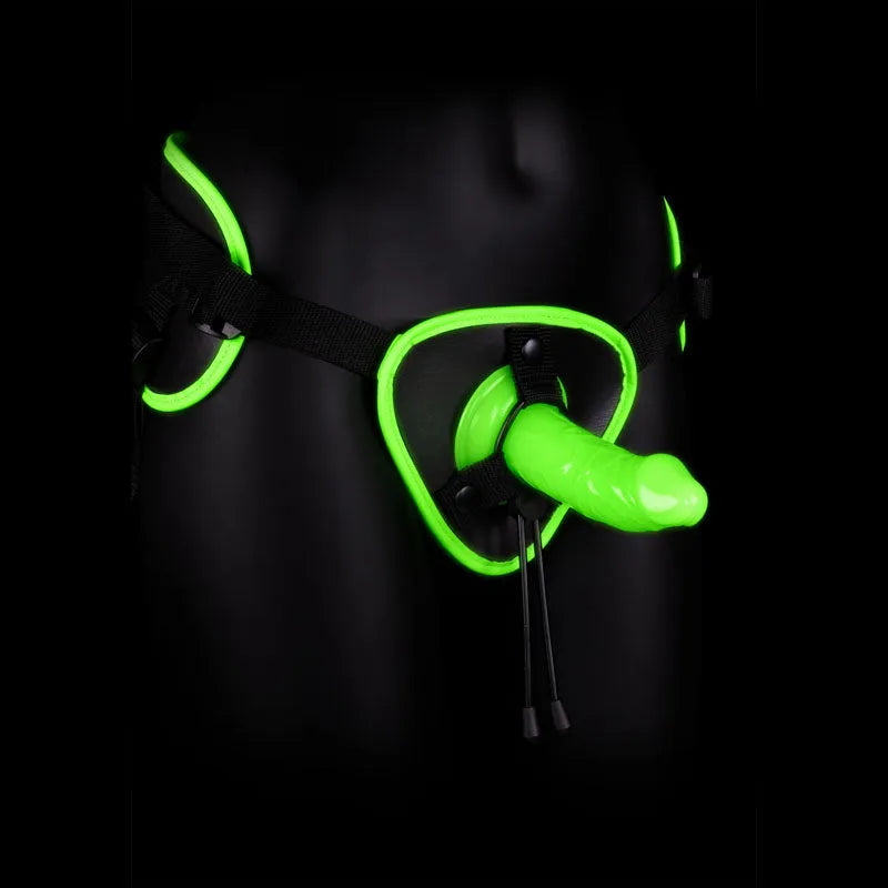 OUCH! Glow In The Dark Strap-on Harness - Take A Peek