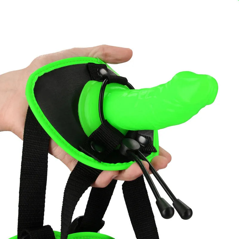 OUCH! Glow In The Dark Strap-on Harness - Take A Peek