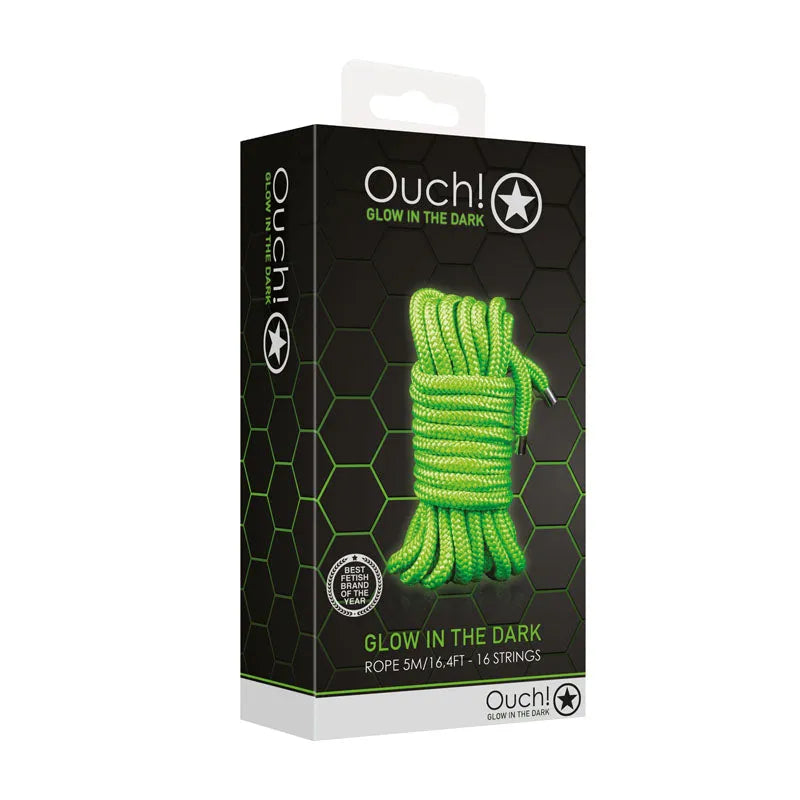 OUCH! Glow In The Dark Rope - 5m - Take A Peek