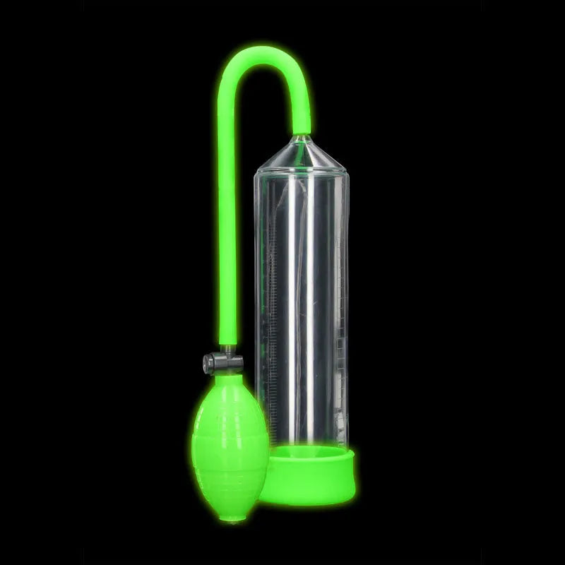 OUCH! Glow In The Dark Classic Penis Pump - Take A Peek