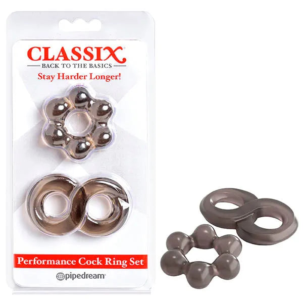 Classix Performance Cock Ring Set - Take A Peek