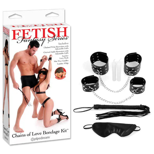 Fetish Fantasy Series Chains Of Love Bondage Kit - Take A Peek