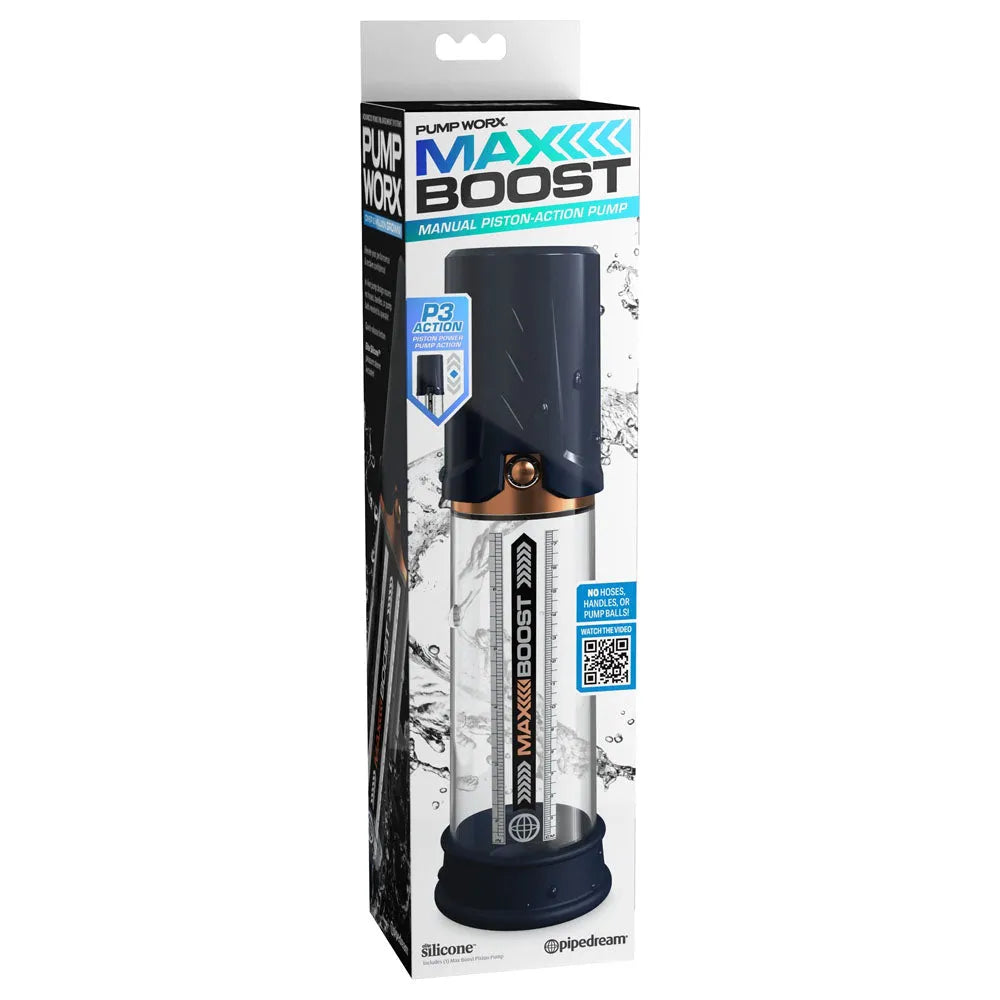 Pump Worx Max Boost -  -  Penis Pump