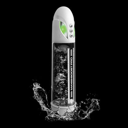 Pump Worx Max Boost Pro Flow -  - /Clear USB Rechargeable Waterproof Auto Penis Pump