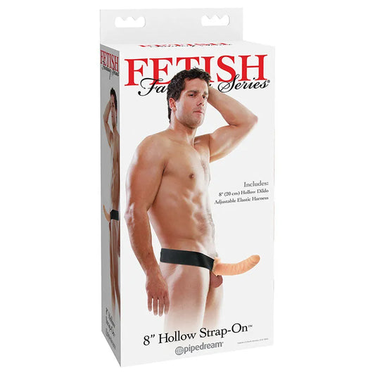 Fetish Fantasy Series 8'' Hollow Strap-On - Take A Peek