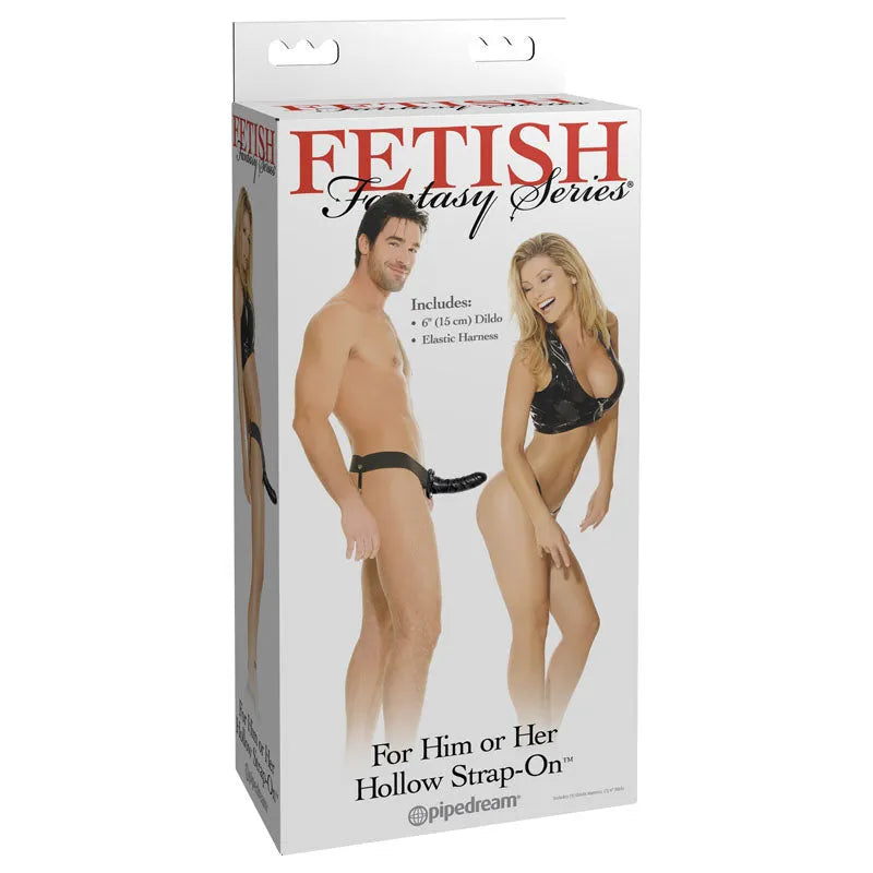 Fetish Fantasy Series For Him Or Her Hollow Strap-On - Take A Peek