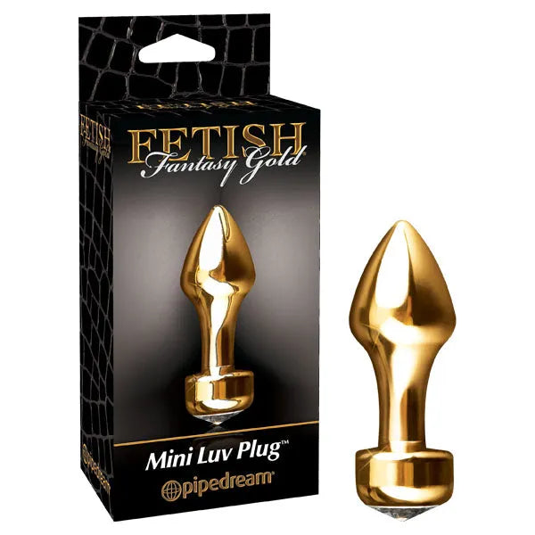 Fetish Fantasy Gold Mini Luv Plug - Take A Peek