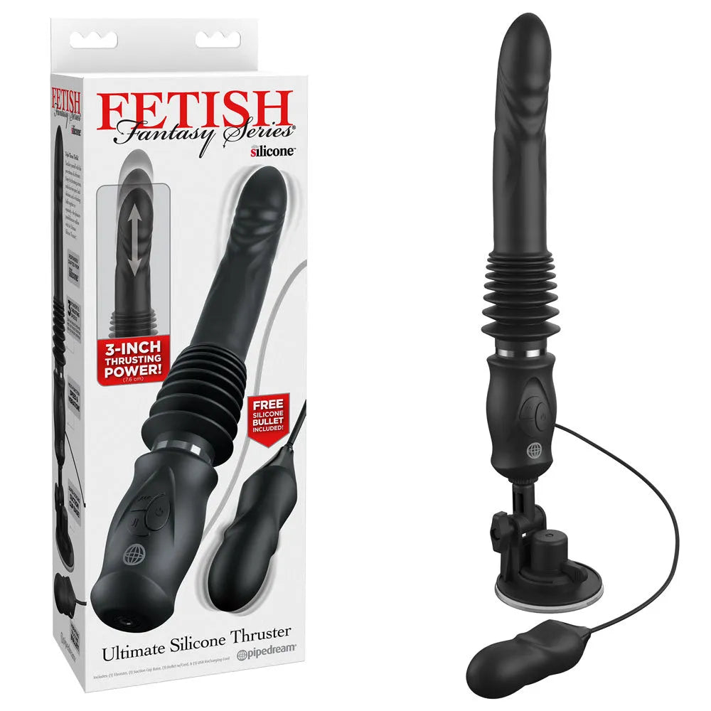 FFS Ultimate Silicone Thruster - Vibrador de empuje recargable por USB