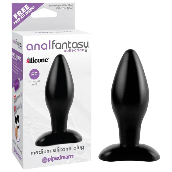 Anal Fantasy Collection Medium Silicone Plug - Take A Peek