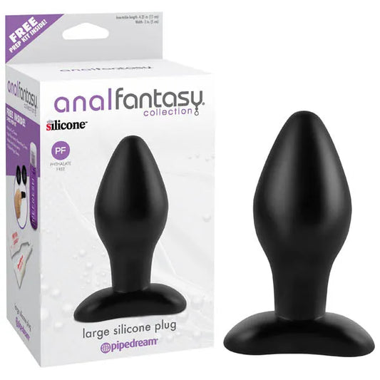 Anal Fantasy Collection Large Silicone Plug - Take A Peek