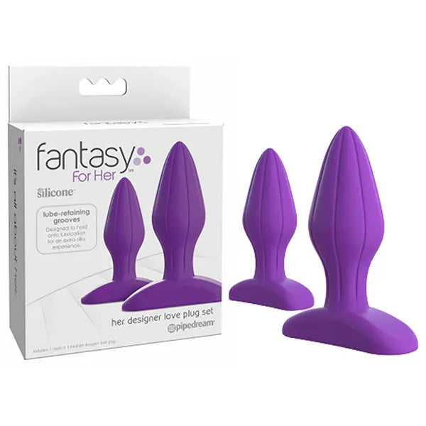 Fantasy For Her Designer Love Plug Set - Take A Peek