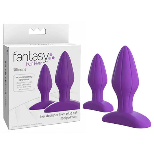 Fantasy For Her Designer Love Plug Set - Take A Peek