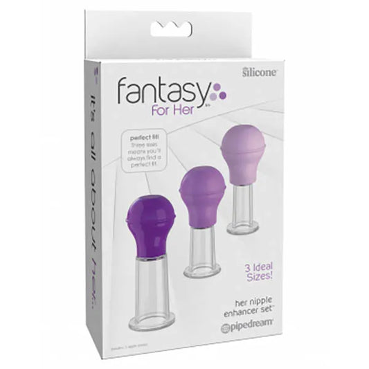 Set potenciador de pezones Fantasy For Her