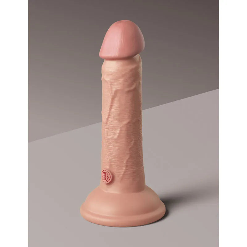 King Cock Elite 6'' Dual Density Cock - - Take A Peek