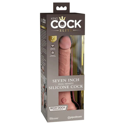 King Cock Elite 7'' Dual Density Cock - - Take A Peek