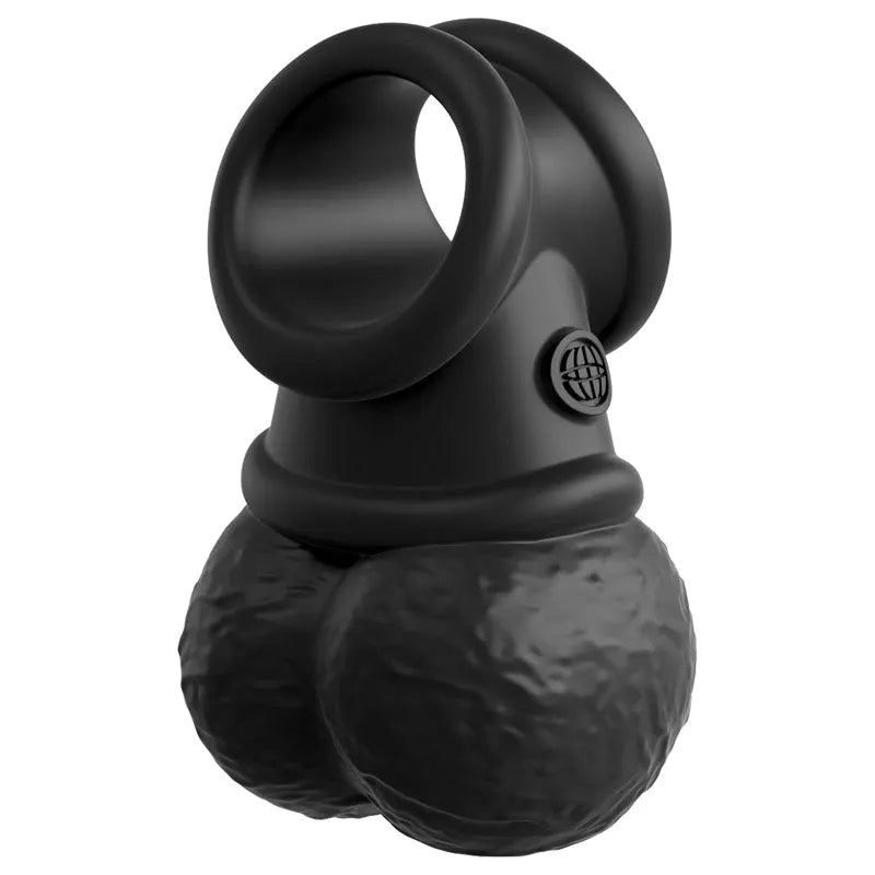 King Cock Elite The Crown Jewels Vibrating Silicone Balls - Take A Peek