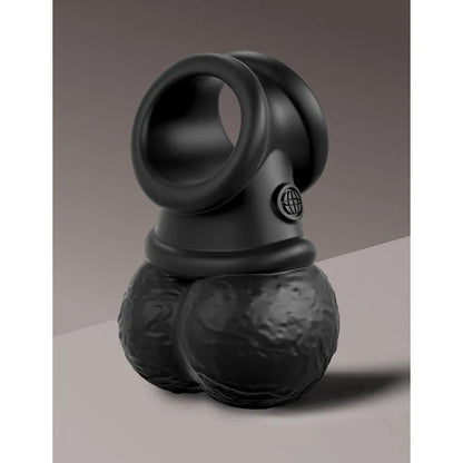 King Cock Elite The Crown Jewels Vibrating Silicone Balls - Take A Peek