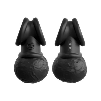 King Cock Elite The Crown Jewels Vibrating Silicone Balls - Take A Peek