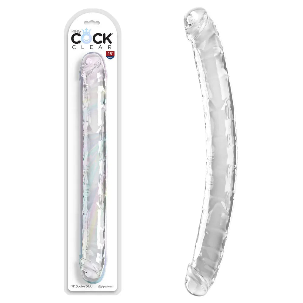 King Cock 18 Inch Double Dildo - Take A Peek