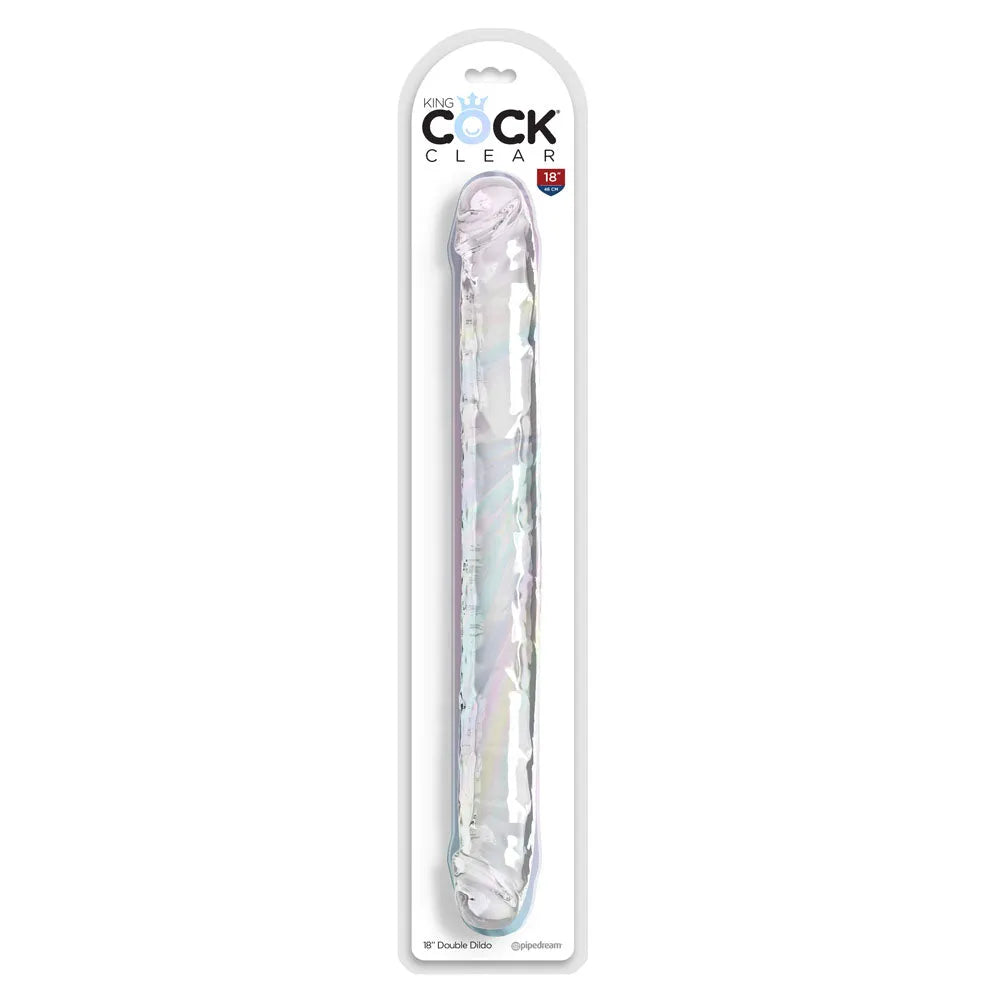 King Cock 18 Inch Double Dildo - Take A Peek