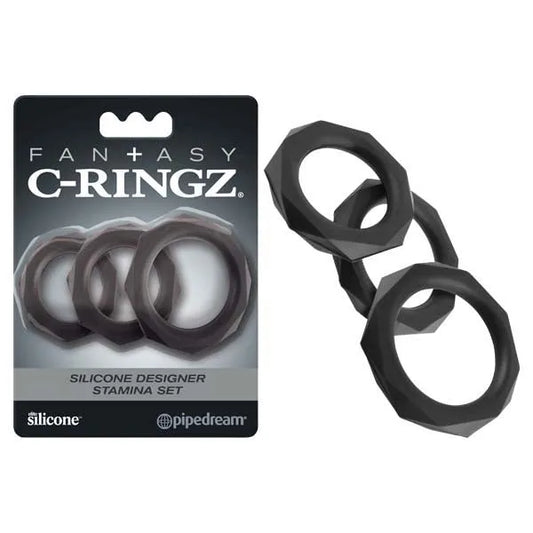 Fantasy C-Ringz Silicone Designer Stamina Set - Take A Peek