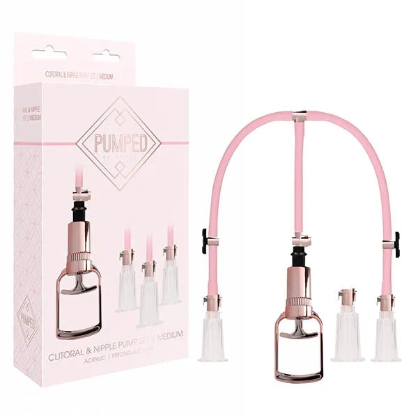 Pumped Clitoral & Nipple Pump Set - Take A Peek