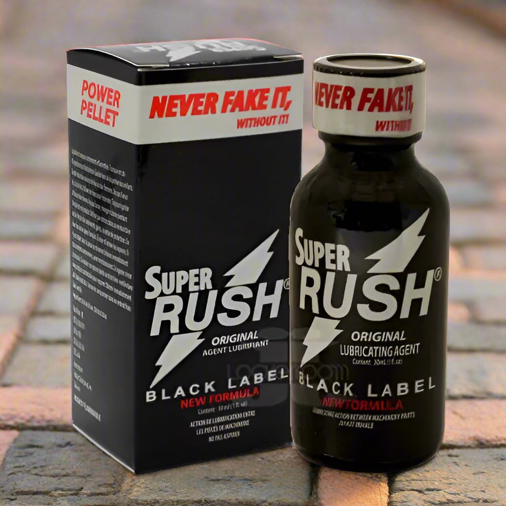 Super Rush Black Label 10ml-30ml - Take A Peek