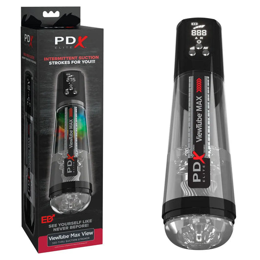 PDX Elite ViewTube MAX View -  USB Rechargeable Suction Auto Stroker