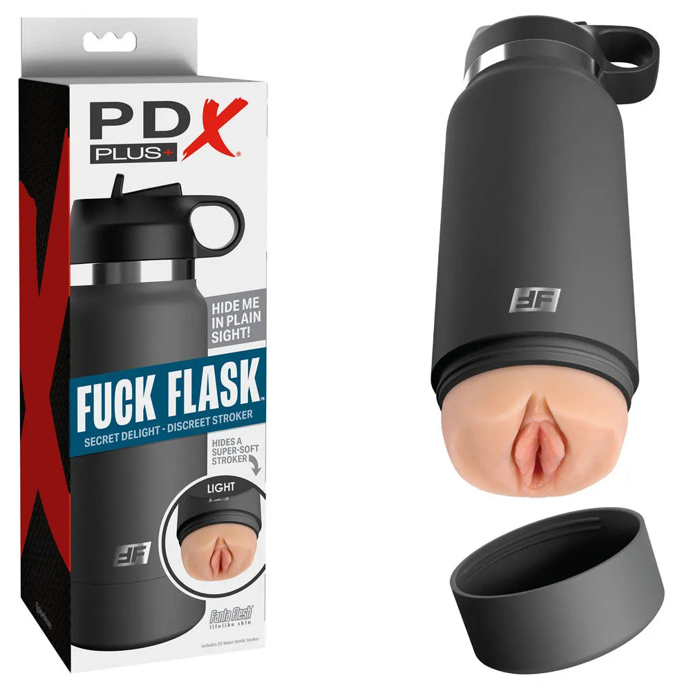 PDX Plus Fuck Flask - Secret Delight - Take A Peek