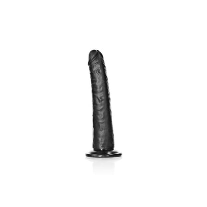 REALROCK Realistic Slim Dildo with Suction Cup - 20.5cm -  20.5 cm (8'') Dong