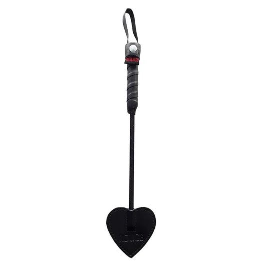 MINI LEATHER SPADE PADDLE BLACK - Take A Peek