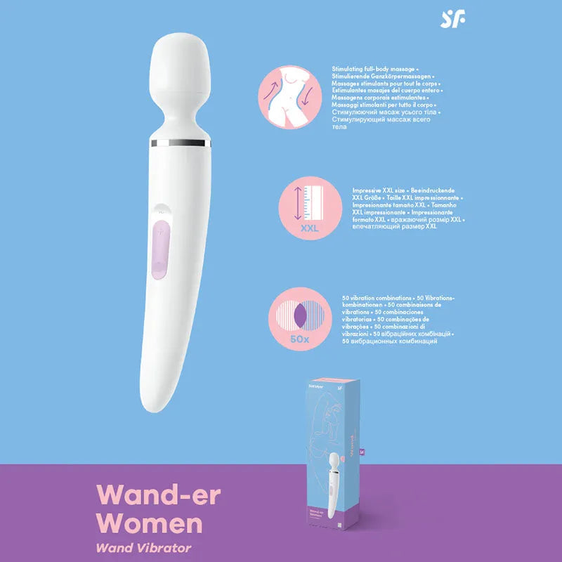 Satisfyer Wand-er Woman - Take A Peek