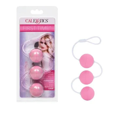 Bolas de amor por primera vez Triple Lover - Rosa