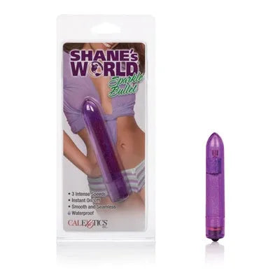 Shane's World Sparkle Bullet 4" Púrpura