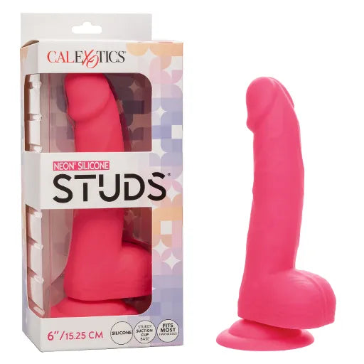 Neon® Silicone Studs® 6"/15.25 cm - Pink - Take A Peek