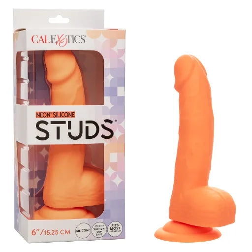 Neon® Silicone Studs® 6"/15.25 cm - Orange