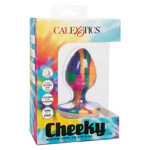 Cheeky 中号漩涡扎染插头